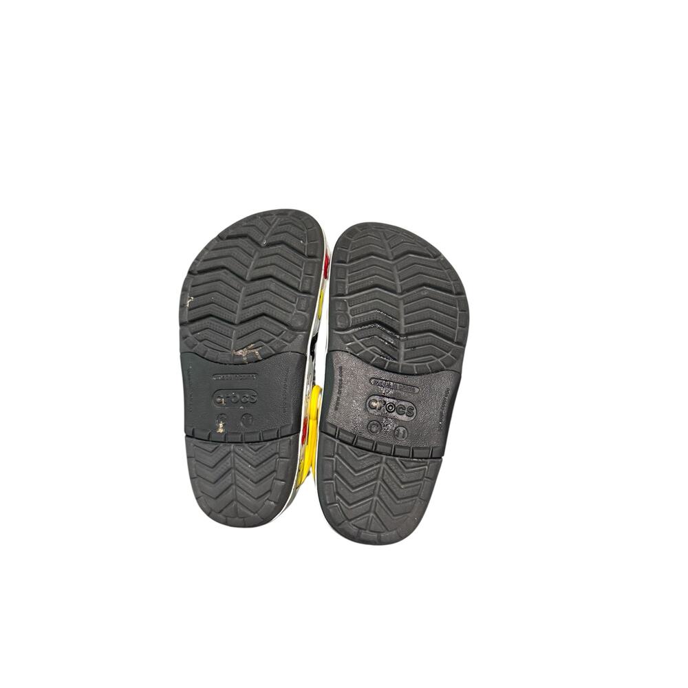 Disney Crocs Light Up Mickey Size 11 Toddler Kid Unisex Black Play Doodle Images - Picture 3 of 6